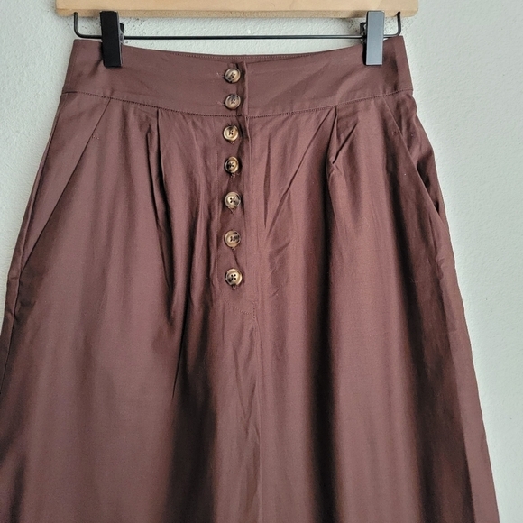 Reformation Roz Pant in Cafe size 0 NWT - Picture 9 of 10